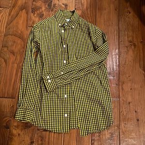 Class Club size 10/12, boys, blue and yellow button down